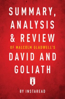 Summary__Analysis___Review_of_Malcolm_Gladwell_s_David_and_Goliath