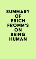 Summary_of_Erich_Fromm_s_On_Being_Human
