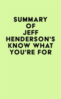 Summary_of_Jeff_Henderson_s_Know_What_You_re_FOR