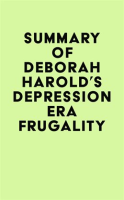 Summary_of_Deborah_Harold_s_Depression_Era_Frugality