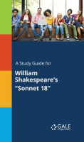 A_Study_Guide_For_William_Shakespeare_s__Sonnet_18_