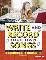 Write_and_record_your_own_songs