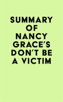 Summary_of_Nancy_Grace_s_Don_t_Be_a_Victim